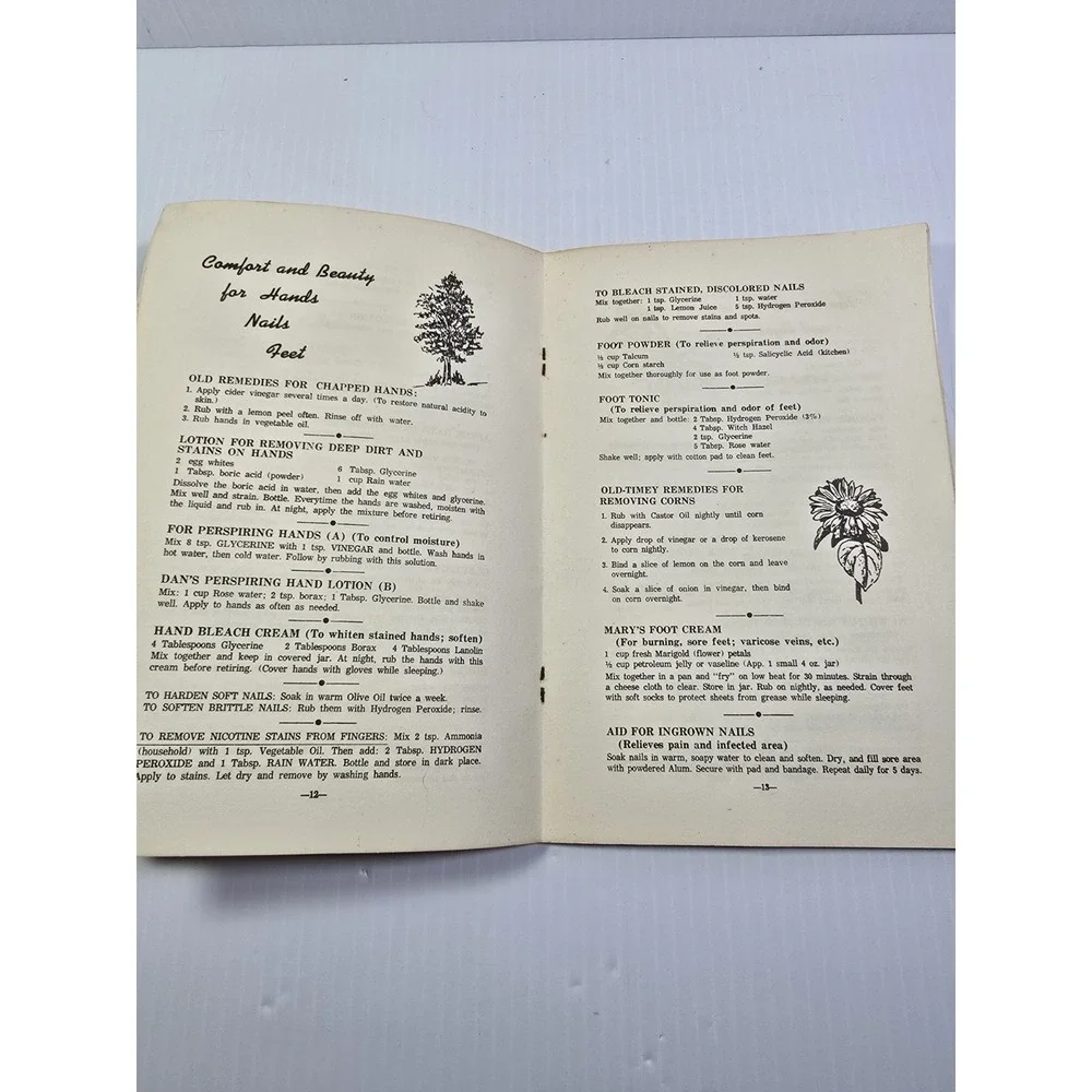 Gelatine Guide 1957, Pioneer Beauty Secrets 1970, Framable History, FUN, grandma